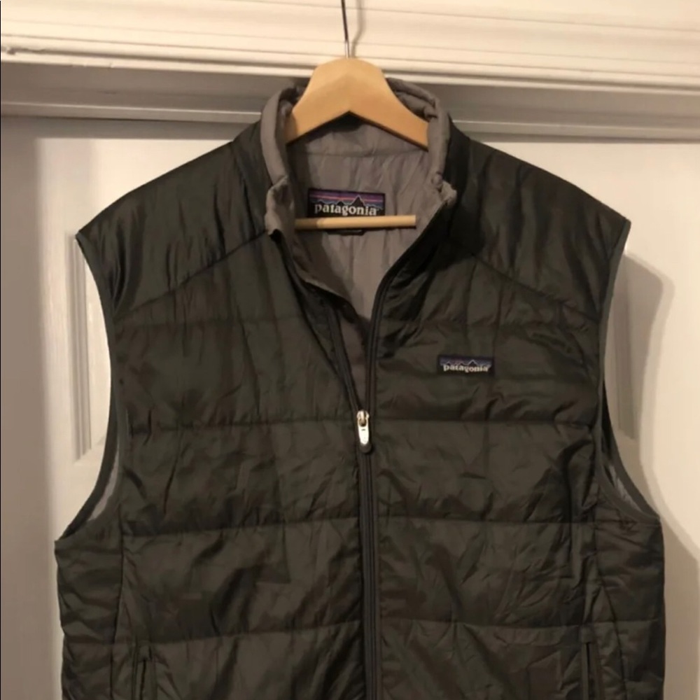 Gray Puff Vest - Patagonia